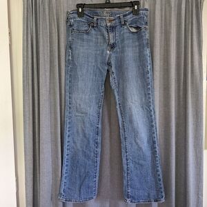 Old Navy Jeans Women's 8 Short The Flirt Stretch Boot Cut Y2K Mid Rise Denim